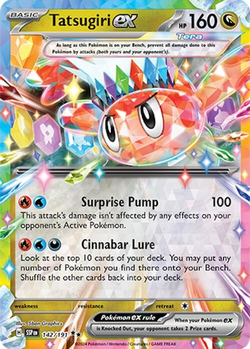 Image for Tatsugiri ex (142/191) - Pokemon