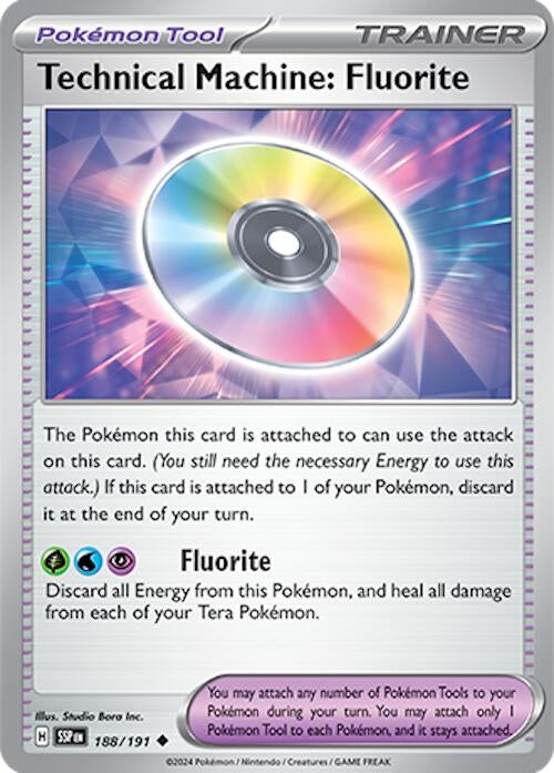 Image for Technical Machine: Fluorite (188/191) - Pokemon