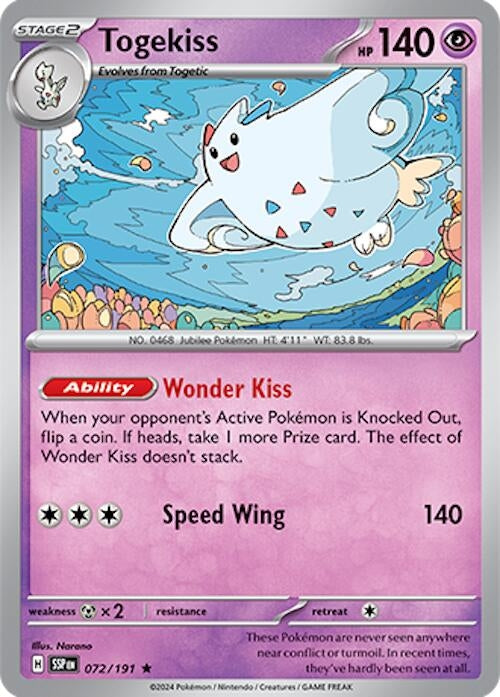 Image for Togekiss (072/191) - Pokemon