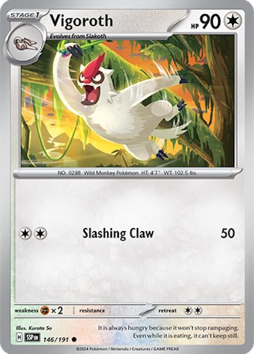 Image for Vigoroth (146/191) - Pokemon