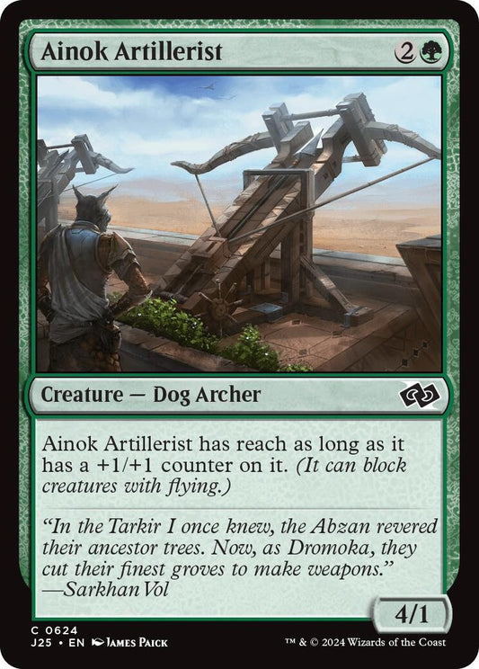 Image for Ainok Artillerist (624) - Magic: The Gathering