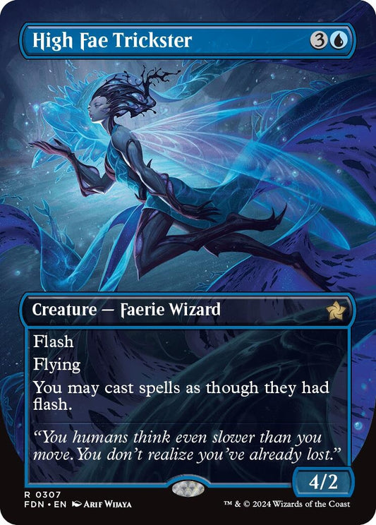 Image for High Fae Trickster (Borderless) (307) - Magic: The Gathering