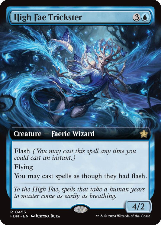 Image for High Fae Trickster (Extended Art) (453) - Magic: The Gathering