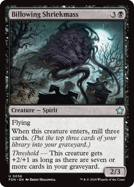 Image for Billowing Shriekmass (56) - Magic: The Gathering