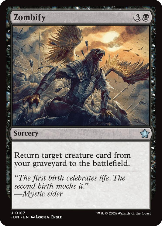 Image for Zombify (187) - Magic: The Gathering