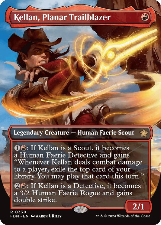 Image for Kellan, Planar Trailblazer (Borderless) (330) - Magic: The Gathering