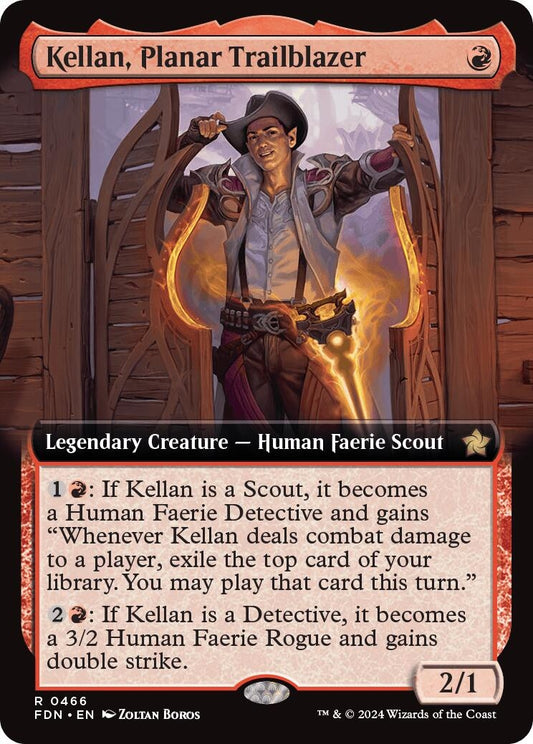 Image for Kellan, Planar Trailblazer (Extended Art) (466) - Magic: The Gathering