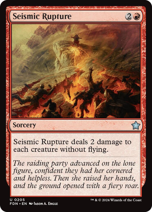 Image for Seismic Rupture (205) - Magic: The Gathering