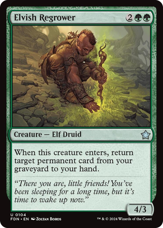 Image for Elvish Regrower (104) - Magic: The Gathering