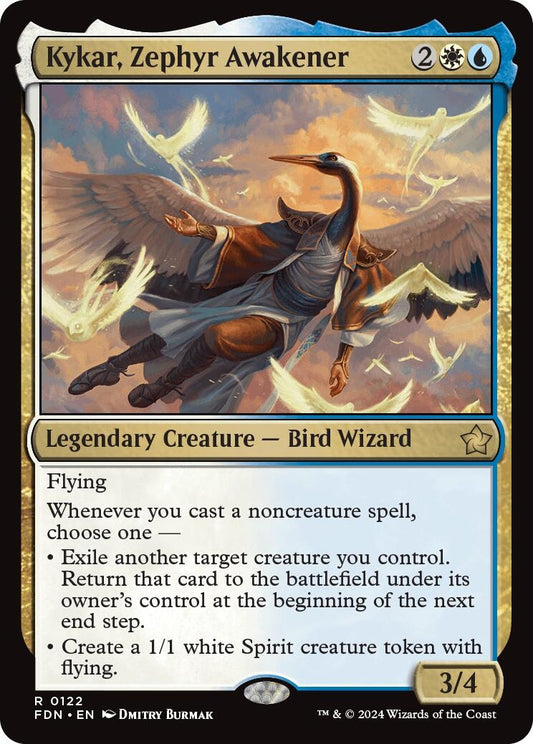 Image for Kykar, Zephyr Awakener (122) - Magic: The Gathering