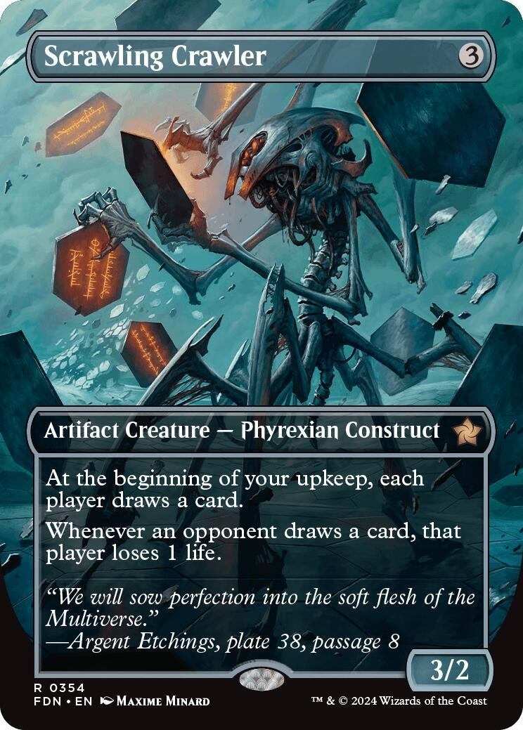Image for Scrawling Crawler (Borderless) (354) - Magic: The Gathering