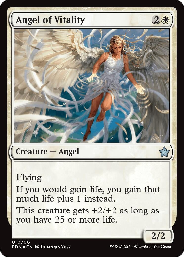 Image for Angel of Vitality (706) - Magic: The Gathering