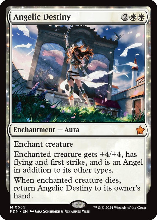 Image for Angelic Destiny (565) - Magic: The Gathering