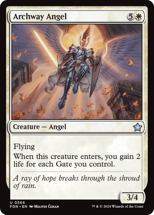 Image for Archway Angel (566) - Magic: The Gathering