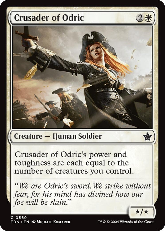 Image for Crusader of Odric (569) - Magic: The Gathering
