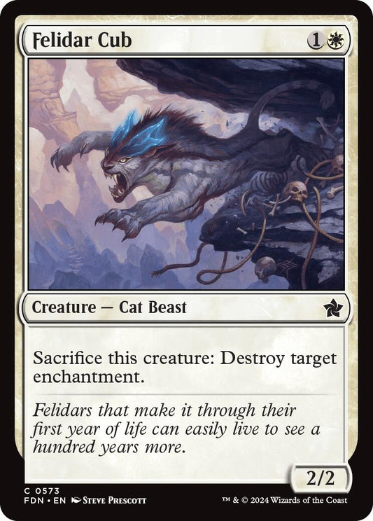 Image for Felidar Cub (573) - Magic: The Gathering
