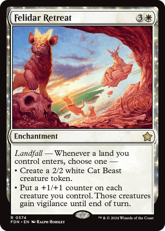 Image for Felidar Retreat (574) - Magic: The Gathering