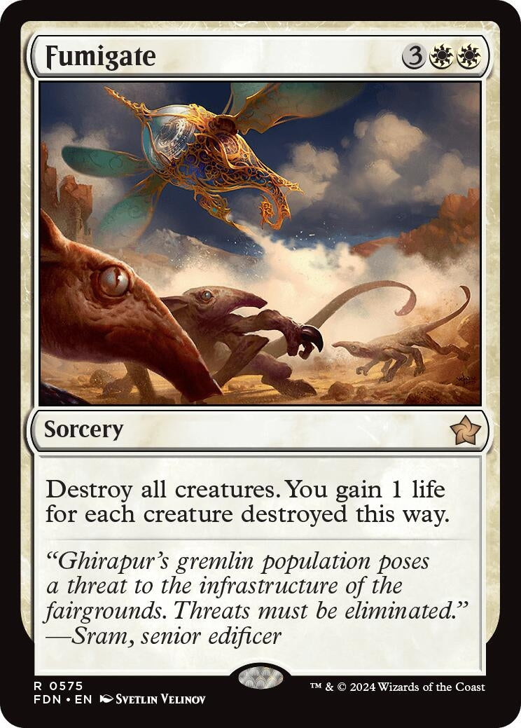 Image for Fumigate (575) - Magic: The Gathering