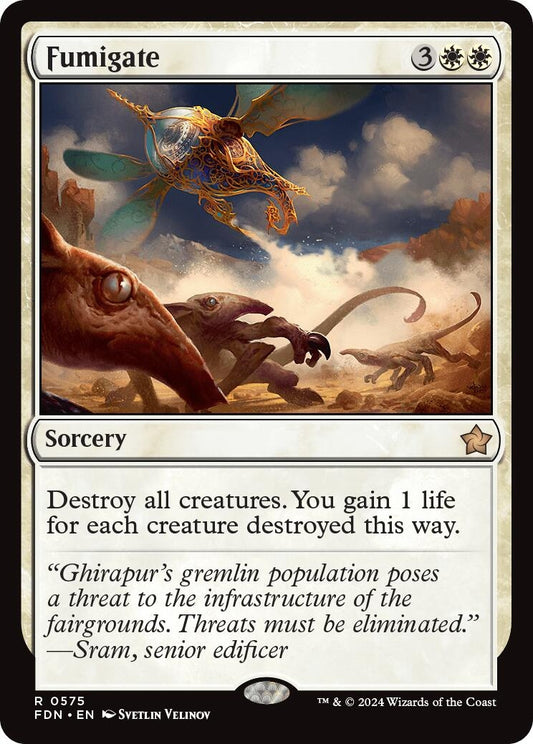 Image for Fumigate (575) - Magic: The Gathering
