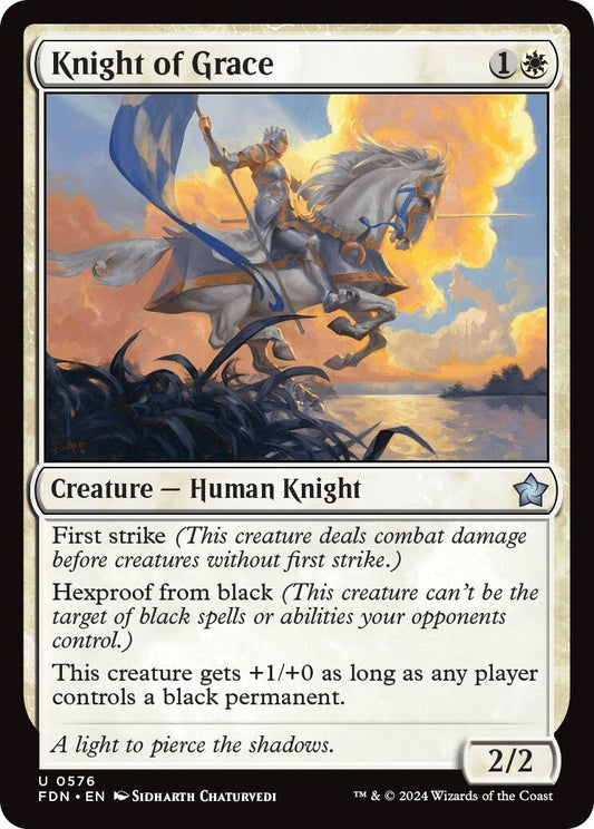 Image for Knight of Grace (576) - Magic: The Gathering