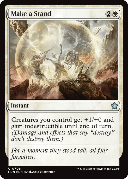 Image for Make a Stand (708) - Magic: The Gathering