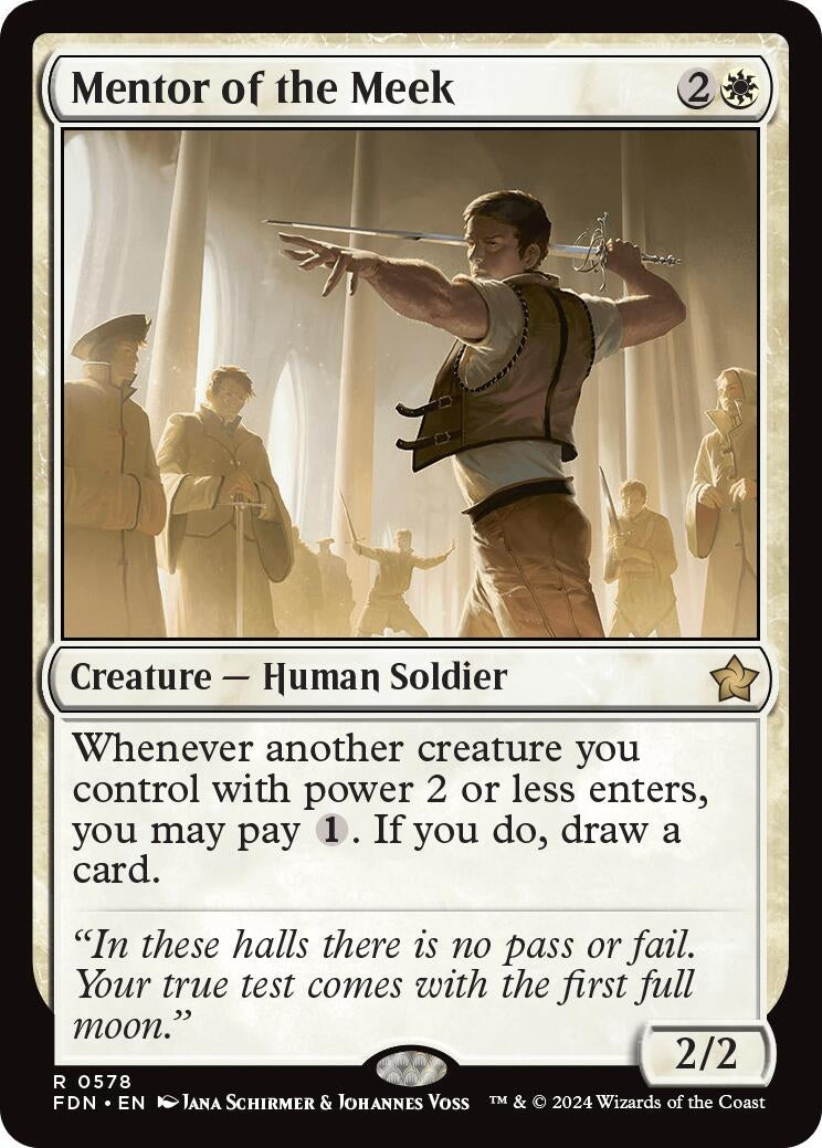 Image for Mentor of the Meek (578) - Magic: The Gathering
