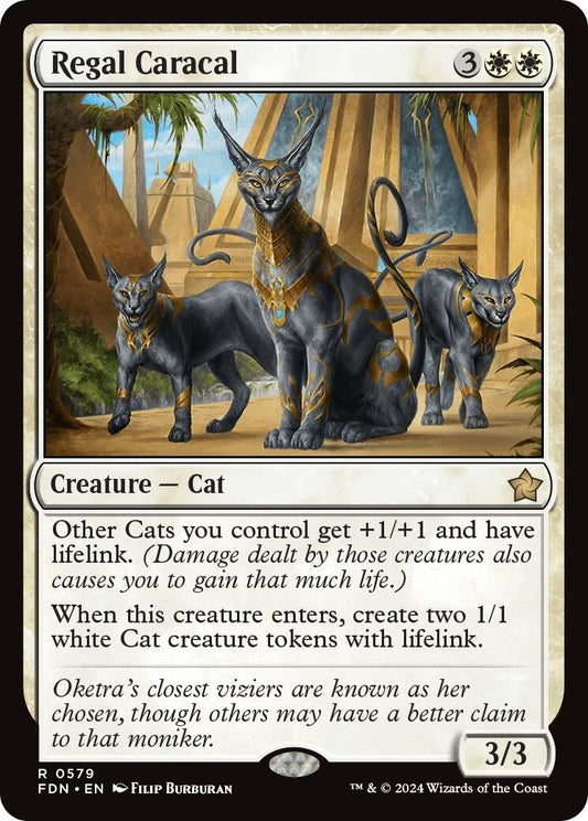Image for Regal Caracal (579) - Magic: The Gathering