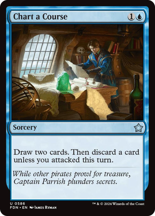 Image for Chart a Course (586) - Magic: The Gathering