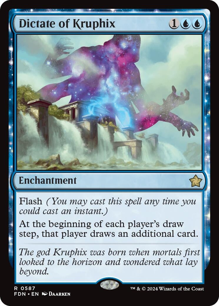 Image for Dictate of Kruphix (587) - Magic: The Gathering