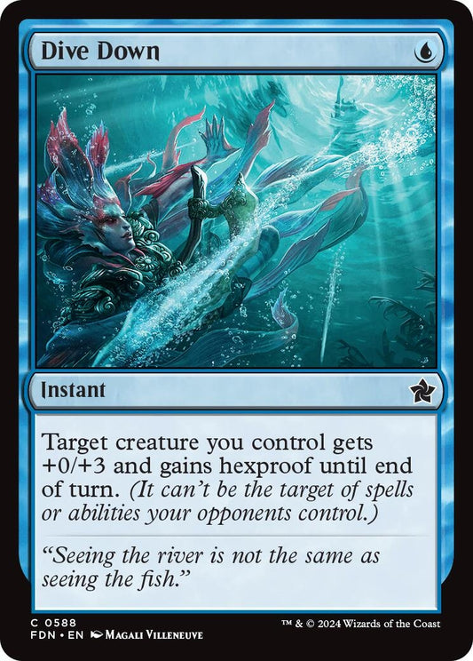 Image for Dive Down (588) - Magic: The Gathering
