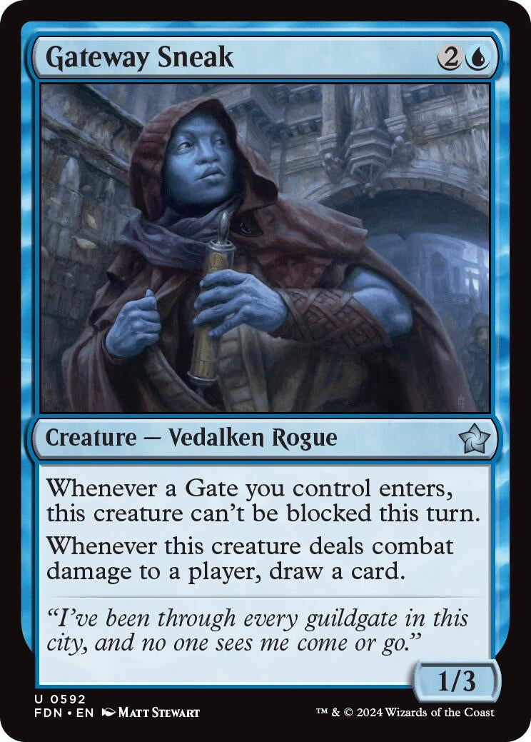 Image for Gateway Sneak (592) - Magic: The Gathering