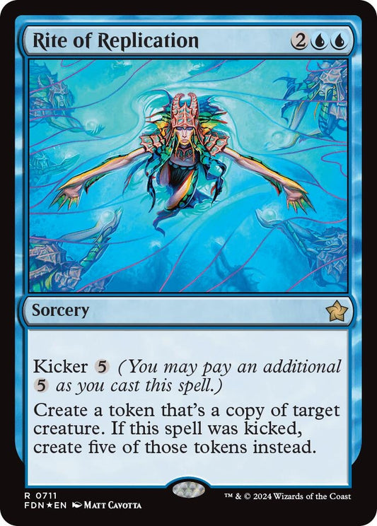 Image for Rite of Replication (711) - Magic: The Gathering