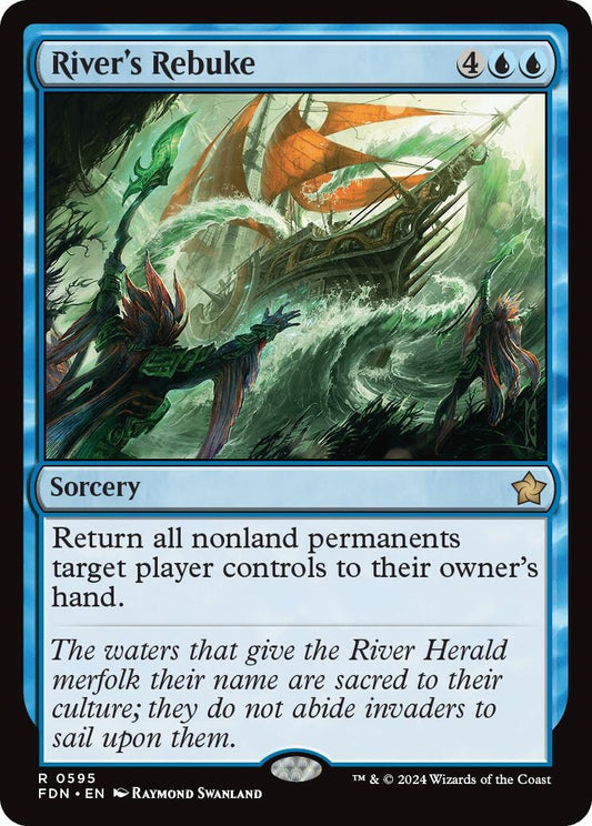 Image for River's Rebuke (595) - Magic: The Gathering