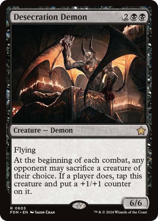 Image for Desecration Demon (603) - Magic: The Gathering