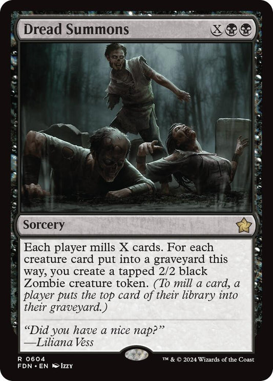 Image for Dread Summons (604) - Magic: The Gathering