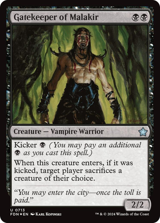 Image for Gatekeeper of Malakir (713) - Magic: The Gathering