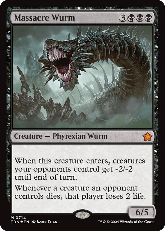Image for Massacre Wurm (714) - Magic: The Gathering