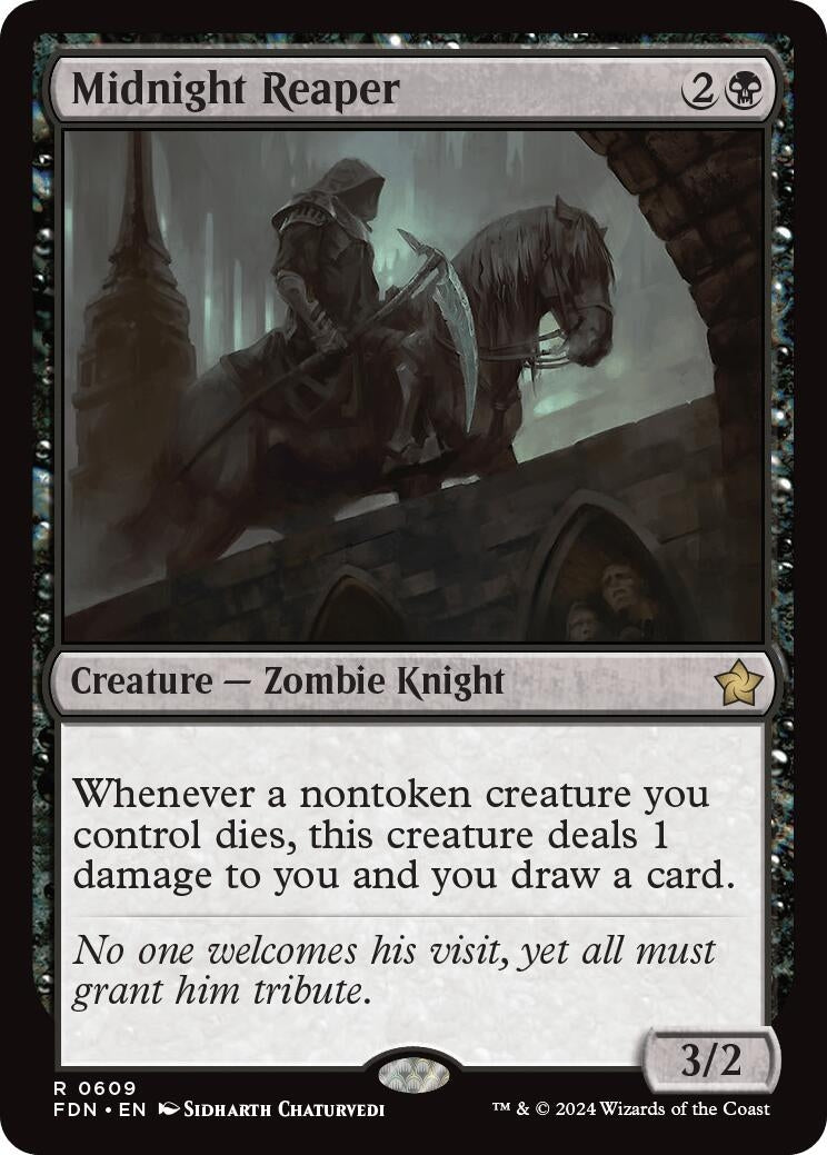 Image for Midnight Reaper (609) - Magic: The Gathering
