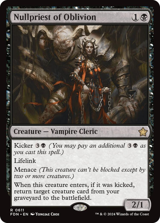 Image for Nullpriest of Oblivion (611) - Magic: The Gathering