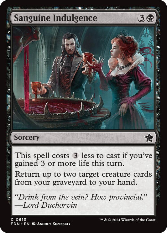 Image for Sanguine Indulgence (613) - Magic: The Gathering