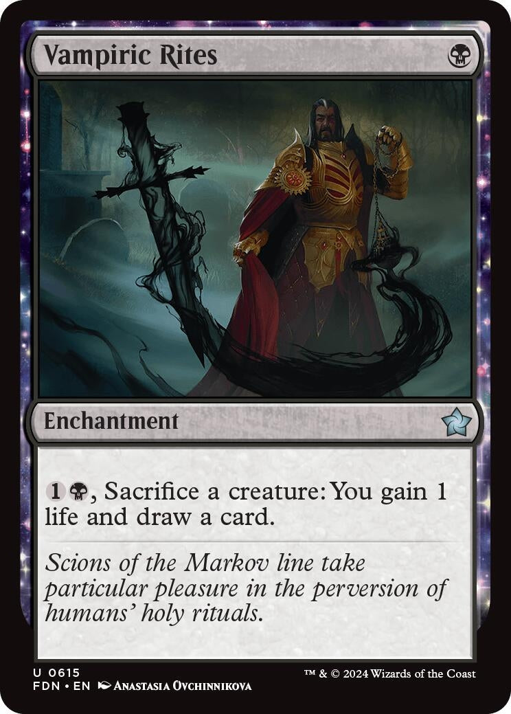 Image for Vampiric Rites (615) - Magic: The Gathering