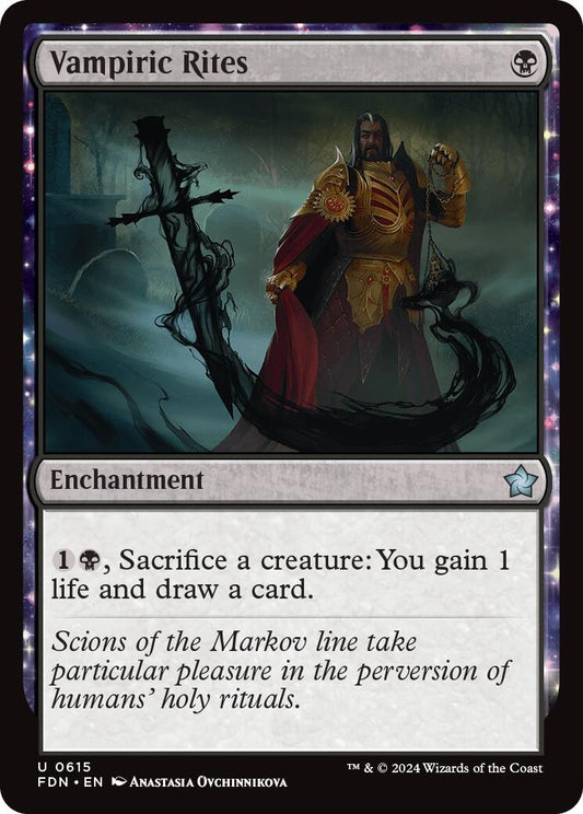 Image for Vampiric Rites (615) - Magic: The Gathering