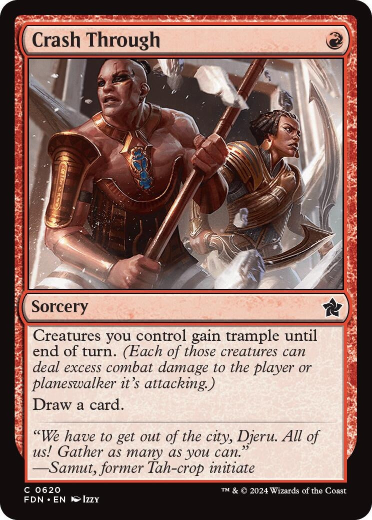 Image for Crash Through (620) - Magic: The Gathering