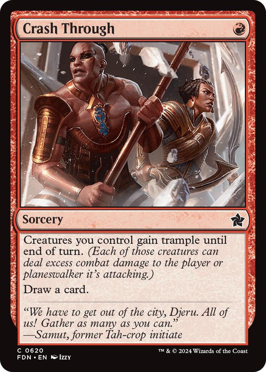 Image for Crash Through (620) - Magic: The Gathering