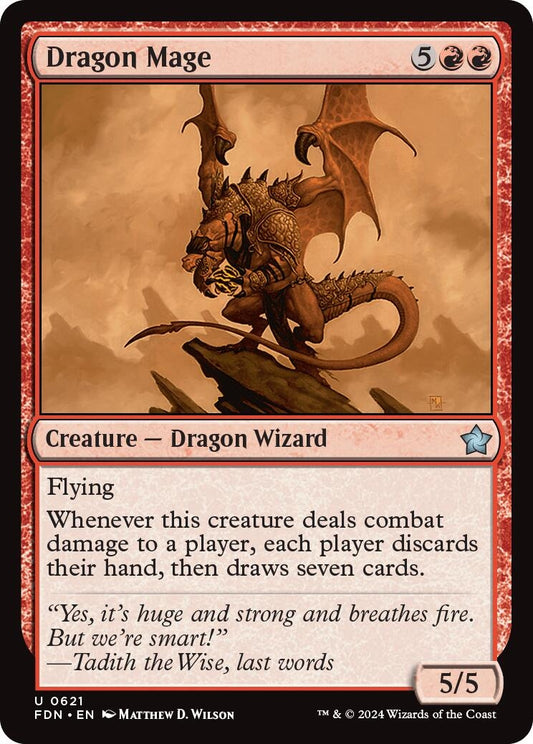 Image for Dragon Mage (621) - Magic: The Gathering