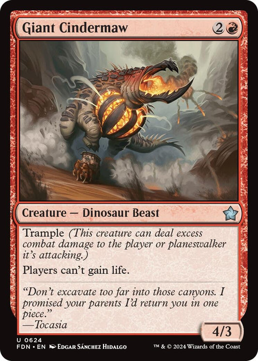 Image for Giant Cindermaw (624) - Magic: The Gathering