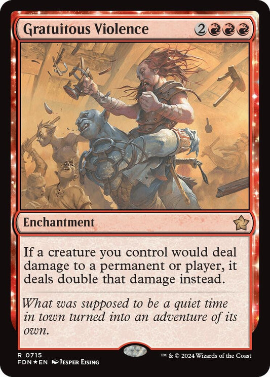 Image for Gratuitous Violence (715) - Magic: The Gathering