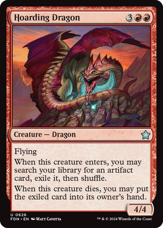 Image for Hoarding Dragon (626) - Magic: The Gathering