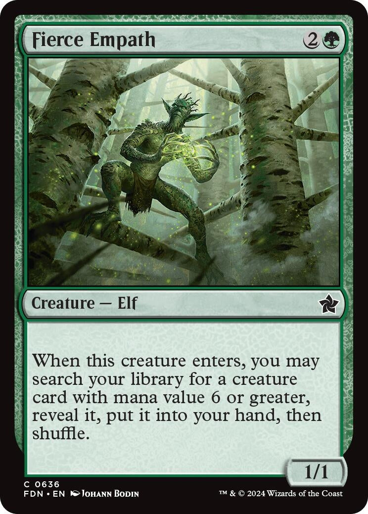 Image for Fierce Empath (636) - Magic: The Gathering