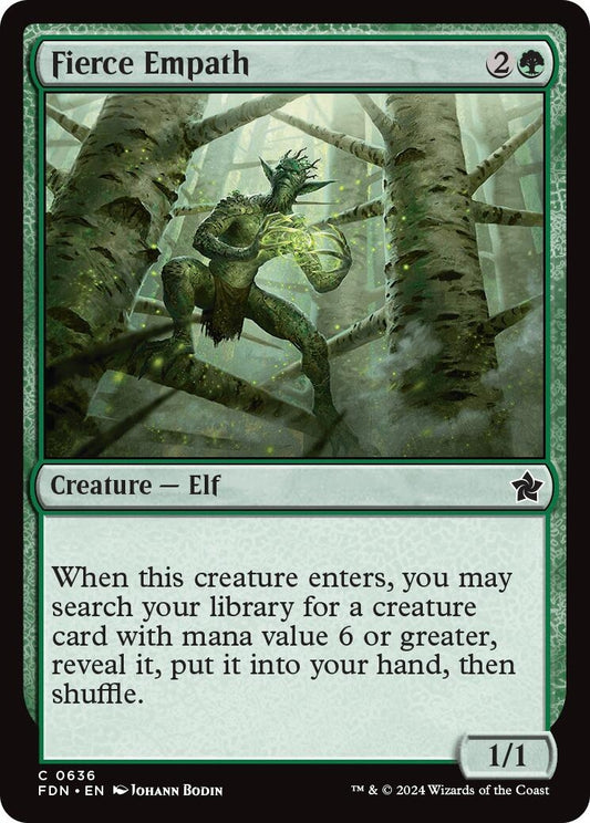 Image for Fierce Empath (636) - Magic: The Gathering